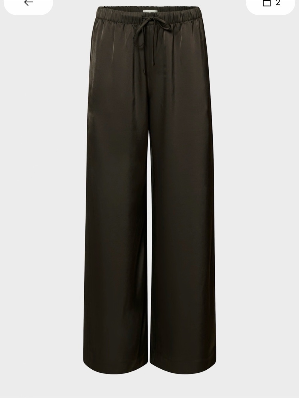 Aritzia The Lodge Pant Satin